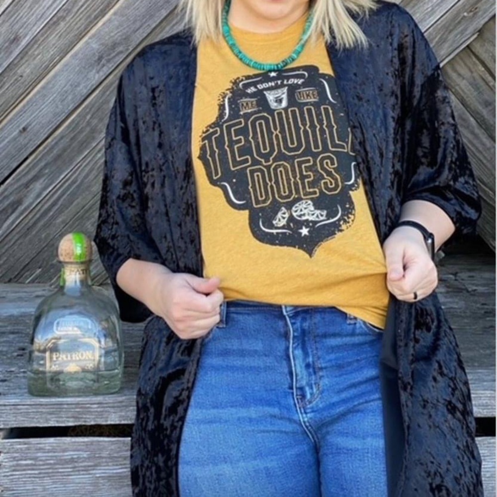 Texas True Threads Tee AND cardigan pair
